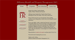 Desktop Screenshot of hideawayrentals.net